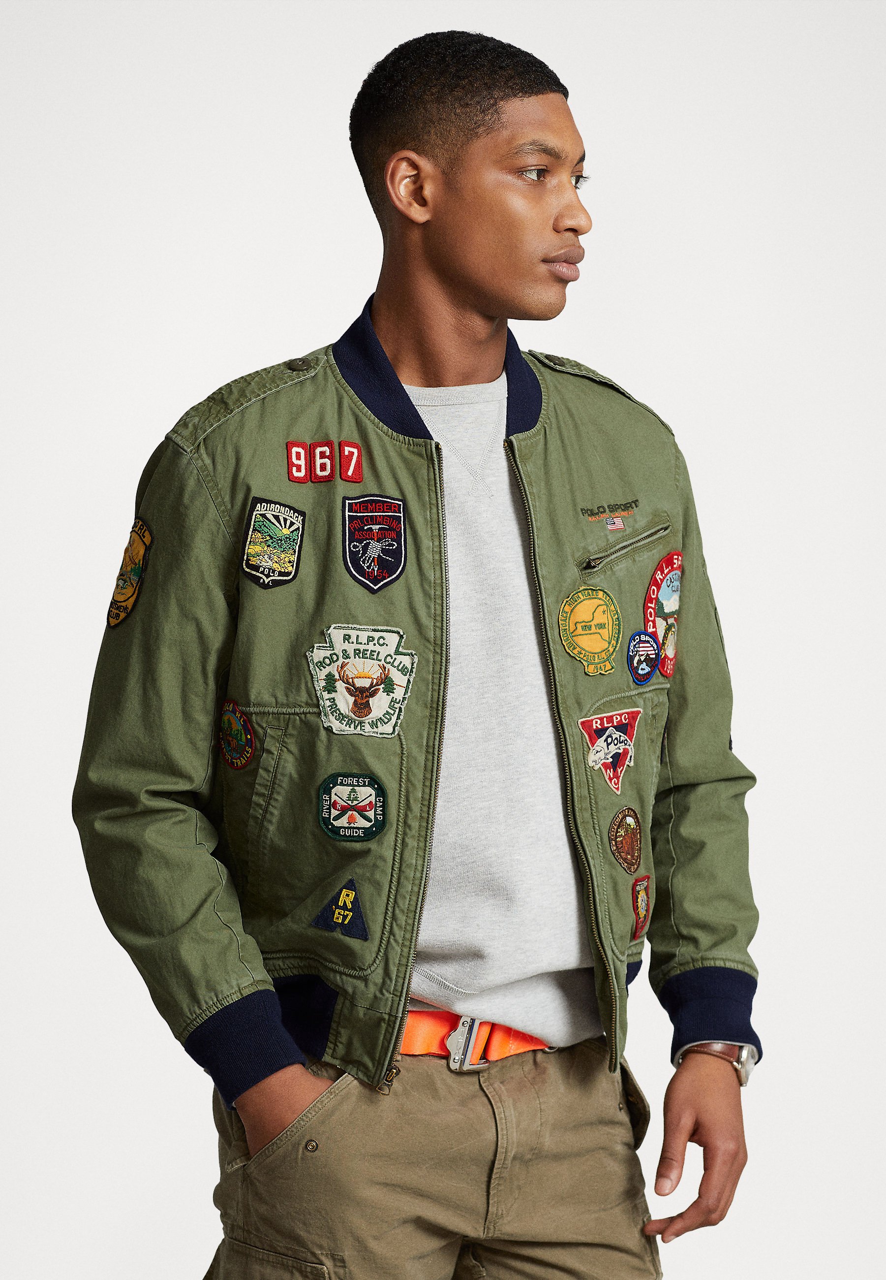 Polo Sport Ralph Lauren Chaquetas bomber army olive/verde - Zalando.es