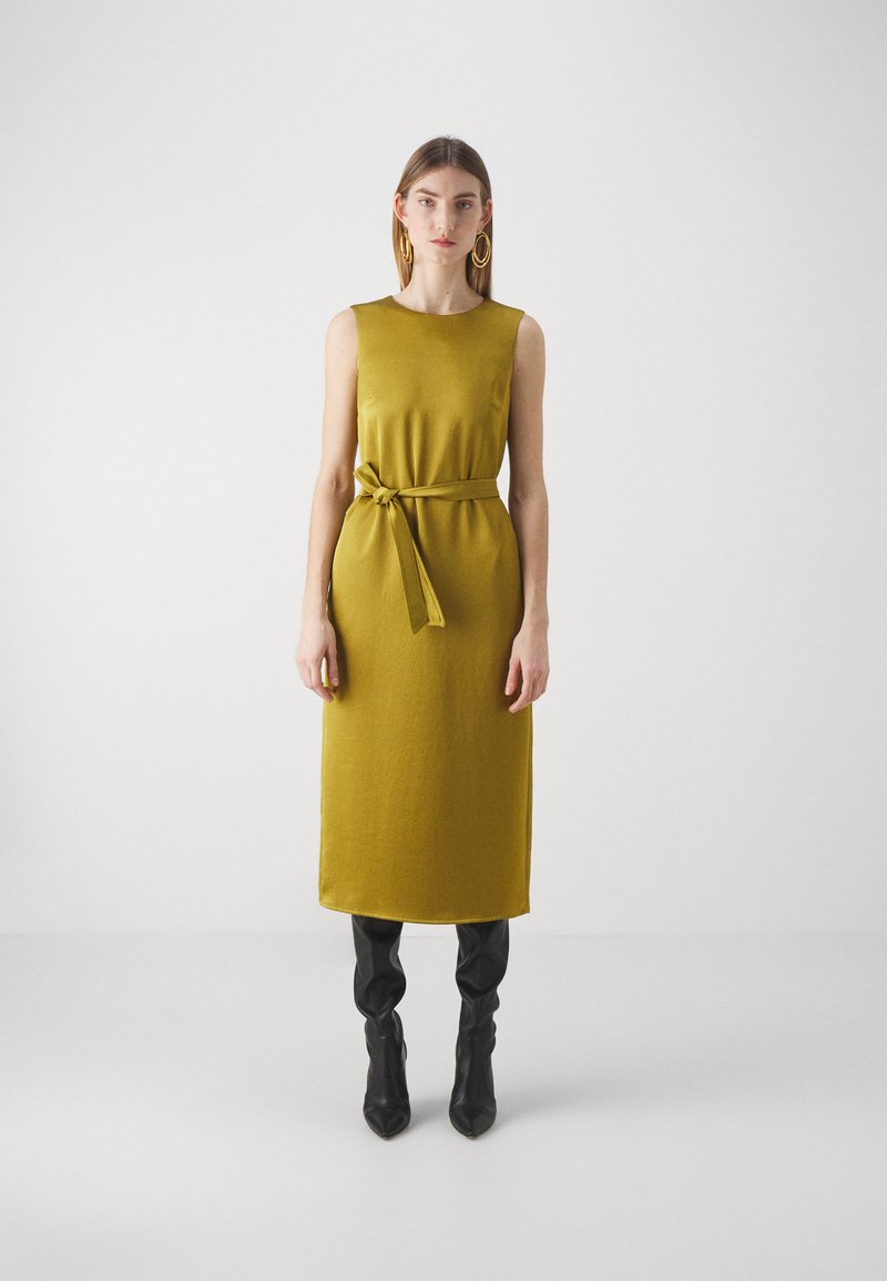 WEEKEND MaxMara BAIARDO - Kokteiļkleita/ballīšu kleita - senape