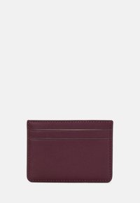 Lauren Ralph Lauren LEATHER CARD CASE - Piniginė - pinot noir