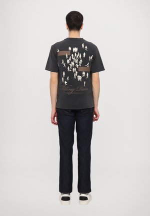 UNITED BY GENERATIONS UNISEX - T-shirts med print - vintage black