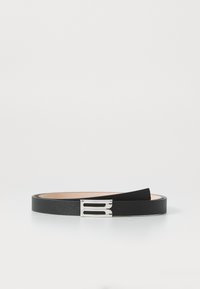 MICRO FRAME BELT - Ceinture - black/silver-coloured