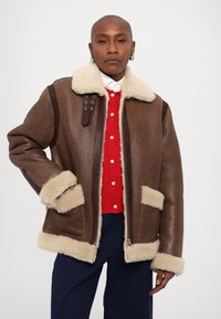 Paul & Joe MANTEAU - Odinis švarkas - marron