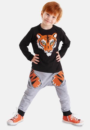 Denokids SET TIGER PAWS - Trainingspak - schwarz