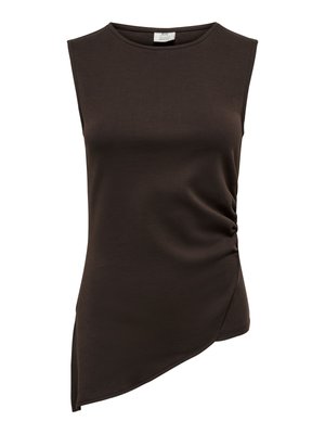 JDY, ASYMMETRICAL TOP JDYMULLA ASYMMETRICAL TOP - Topp - chocolate torte