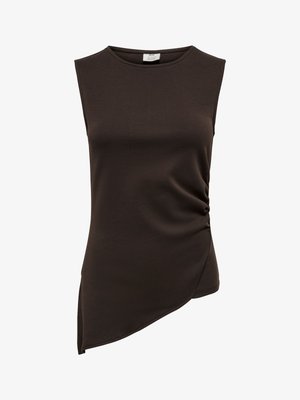 JDY, ASYMMETRICAL TOP JDYMULLA ASYMMETRICAL TOP - Topp - chocolate torte