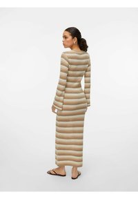 Vero Moda VMRIHANNA - Dolga obleka - beige