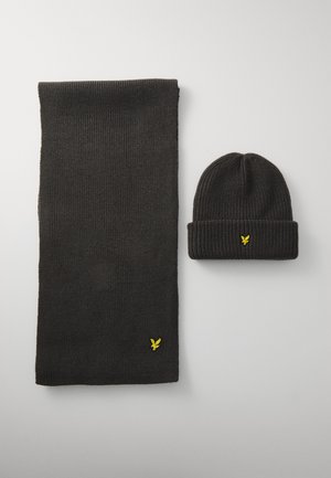 BEANIE SCARF UNISEX SET - Gorro - mid grey marl