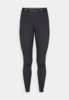 FULL LENGTH MID RISE LEGGINGS WITH WAISTBAND - Κολάν - black