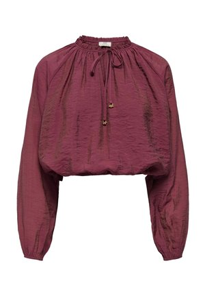 JDY, TOP JDYPAIGE TOP - Camicetta - oxblood red