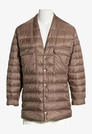 MONCLER, PUFFER BROWN - Manteau en duvet