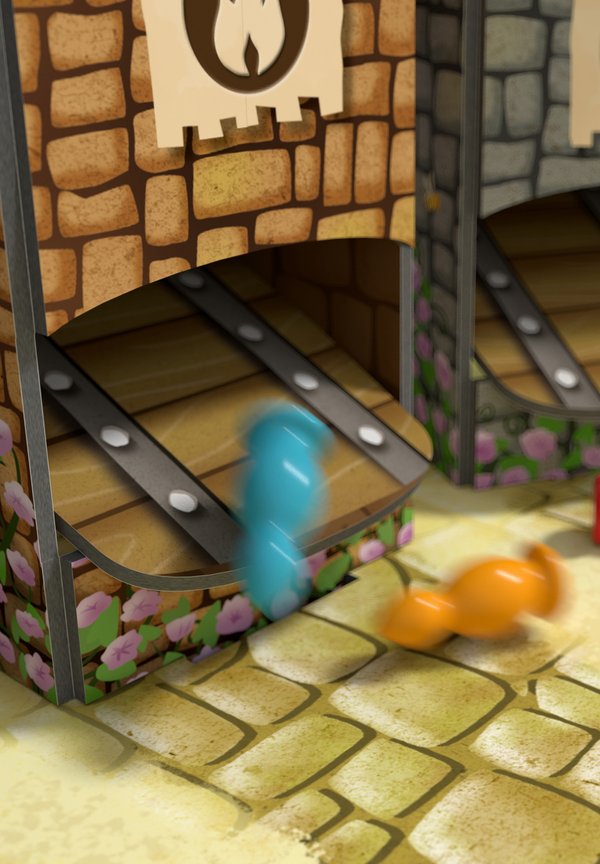 RUMPELRITTER – Brettspiel – bunt