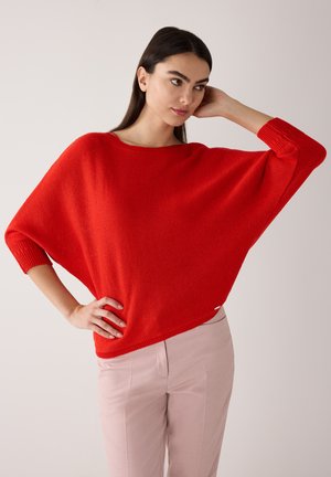 LEICHTER 3/4 ARM PULLOVER - Pullover - tulip red