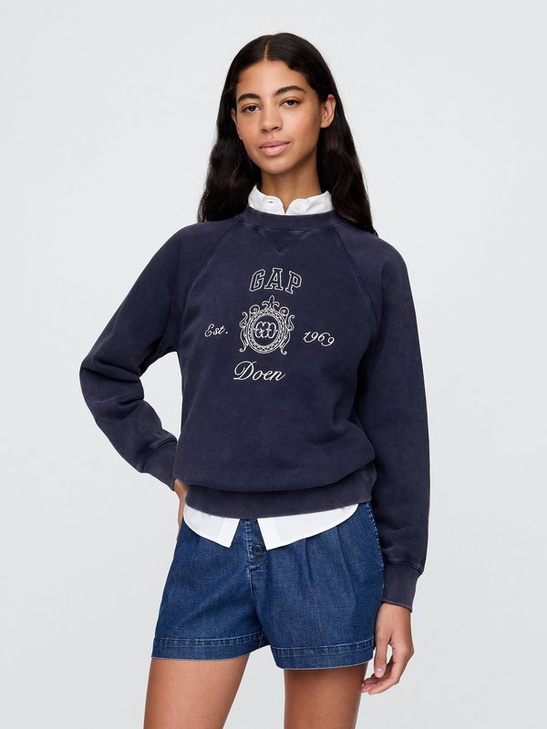 GAP X DOEN LOGO CREWNECK - Sweatshirt