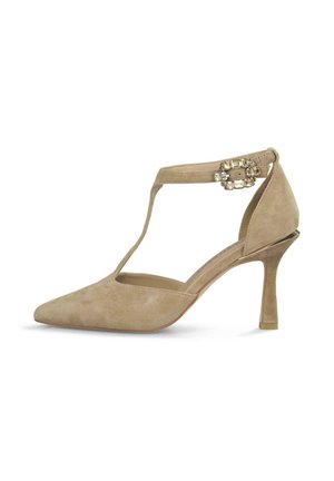 Zapatos altos - camel