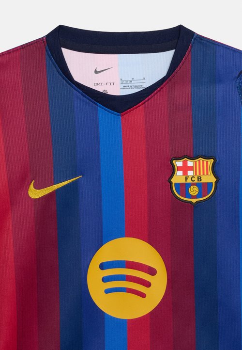 (GS) Nike x F.C. Barcelona 2026/27 Stadium Home Dri-FIT Replica T-Shirt 'Deep Garnet Blue Void Mineral Yellow' — foto 4