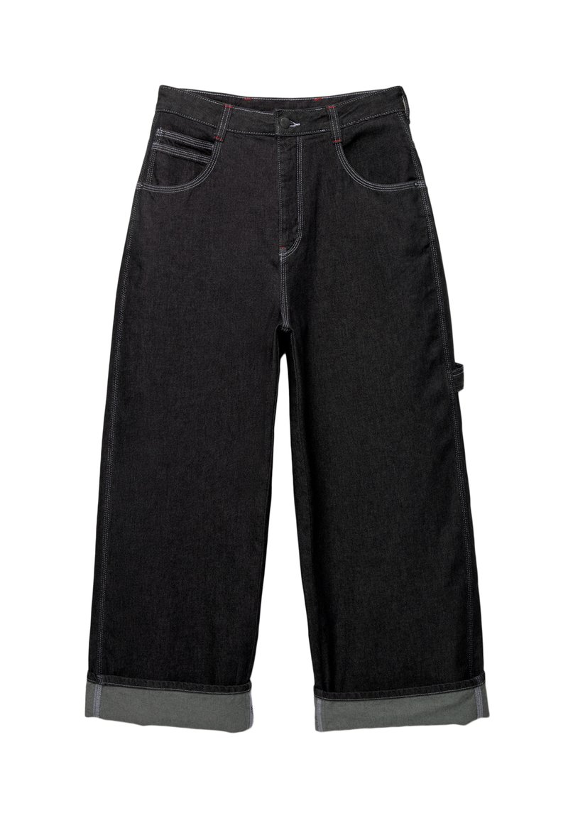 PULL&BEAR Relaxed fit jeans zwart