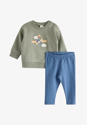 Lindex, SET - Sweatshirt - light dusty aqua