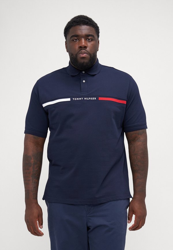 CHEST INSERT  - Polo shirt - desert sky