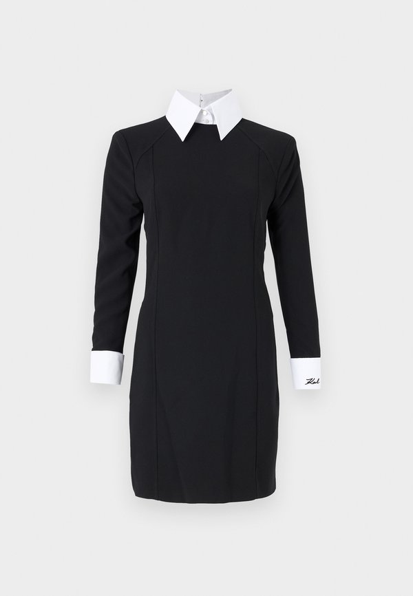 WHITE COLLAR DRESS - Shirt dress3