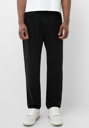 Relaxed fit jeans - black