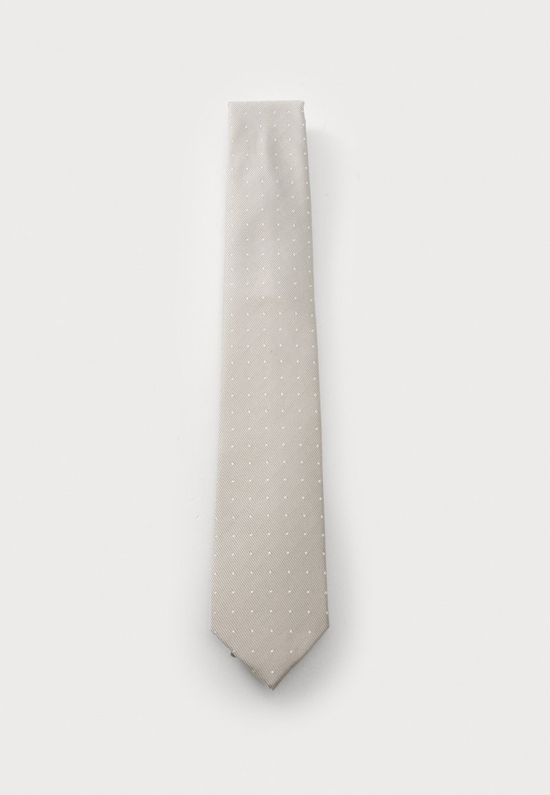 Calvin Klein SKOKIE PIN DOT - Cravate - taupe