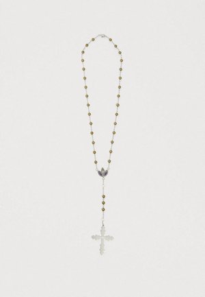 PURGATORIO ROSARY NECKLACE - Necklace - black/olive