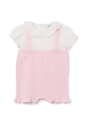 ROMPER - Mono - pink white