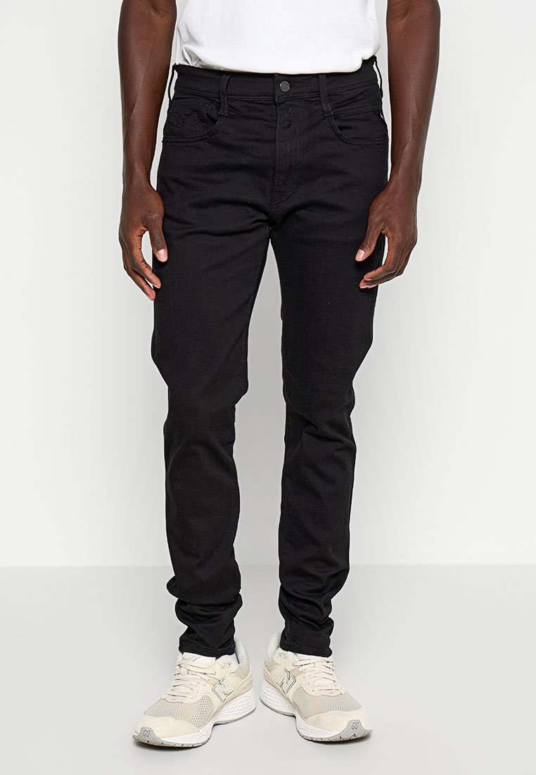 Replay Slim fit jeans zwart Replay Slim fit jeans zwart