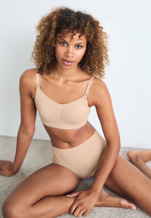 3 PACK - Panties - beige