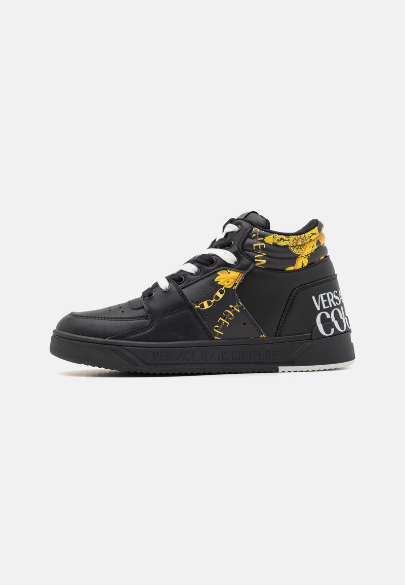 Versace Jeans Couture FONDO STARLIGHT - Baskets montantes - black/gold