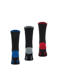 Wilson LOT DE 3 PAIRES CREW  - Chaussettes de sport - noir