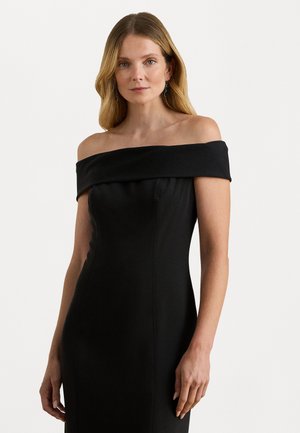 CREPE OFF-THE-SHOULDER GOWN - Oblečenie na špeciálnu príležitosť - black