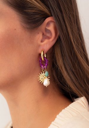 My Jewellery MORE WITH SUN AND BEADS - Oorbellen - goudkleurig