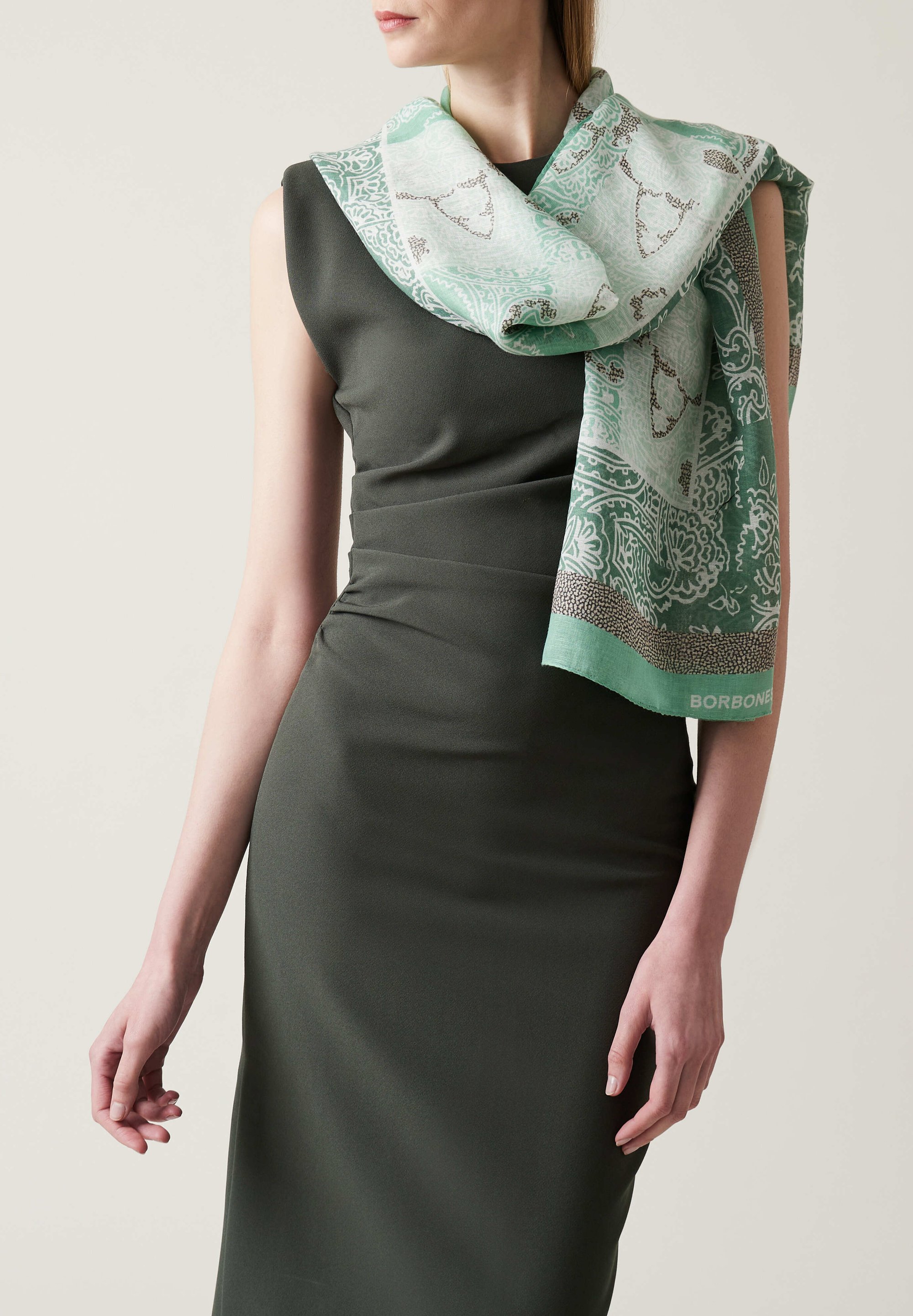 Foulard Borbonese Farfalle Foulard Con Farfalle 120x120