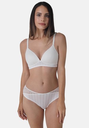 Sassa, 2ER PACK SOFT-BH EINLAGE NATURAL STRIPE - Triangle bra - ivory