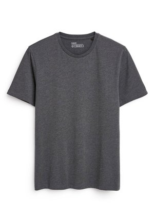 ESSENTIAL CREW NECK REGULAR FIT - Basic póló - charcoal grey marl