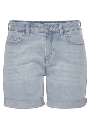 Jeansshort - light blue washed