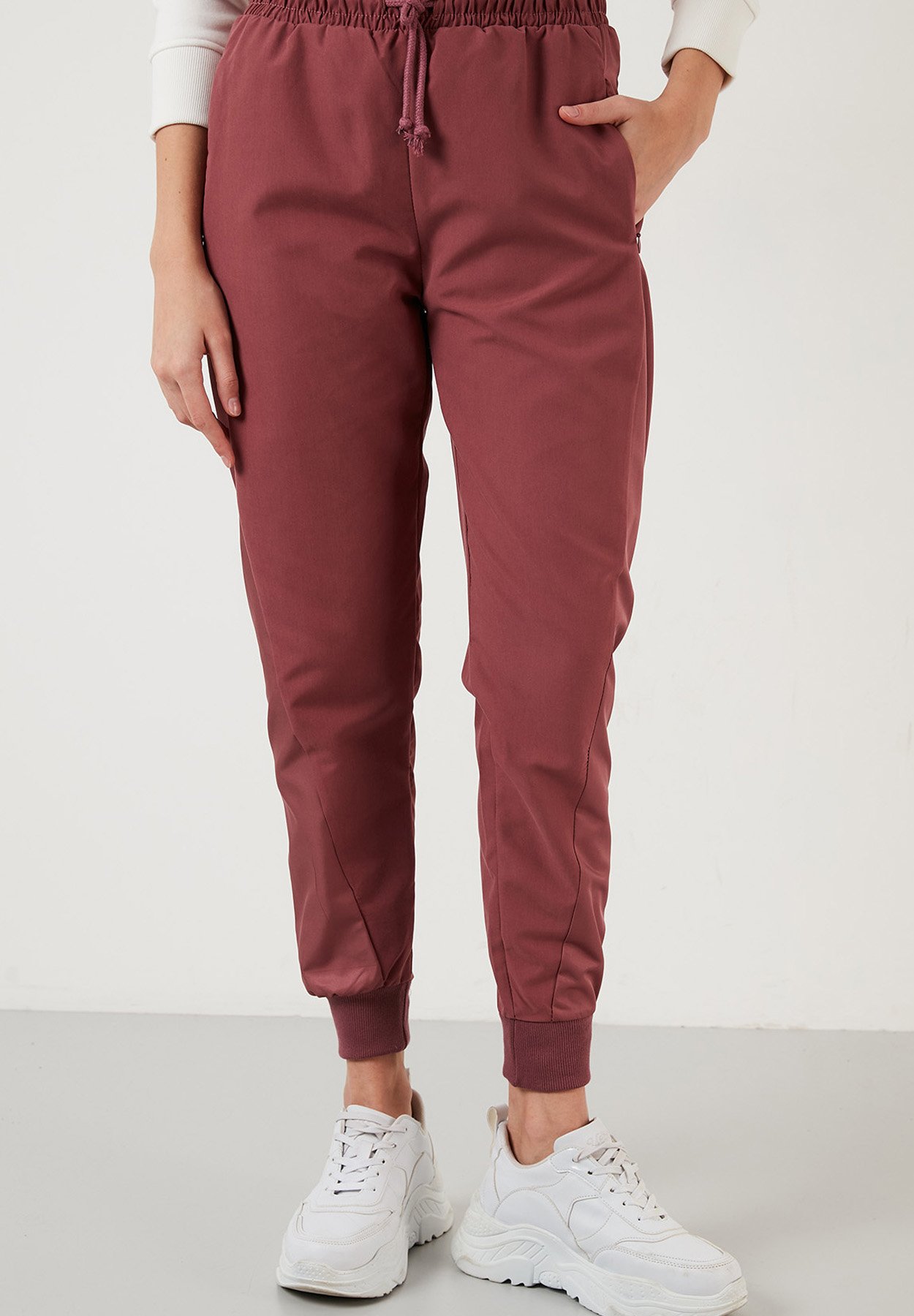 LELA Tracksuit bottoms - dusty rose 