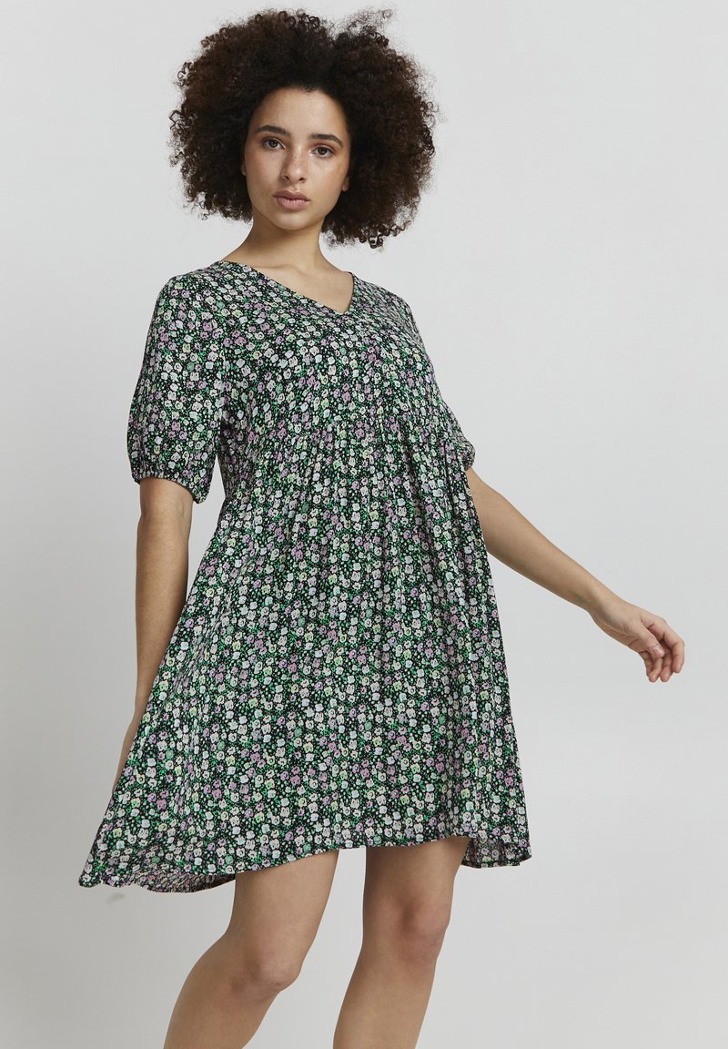ICHI IHMarrakech - Vestido informal - multi color holly/green