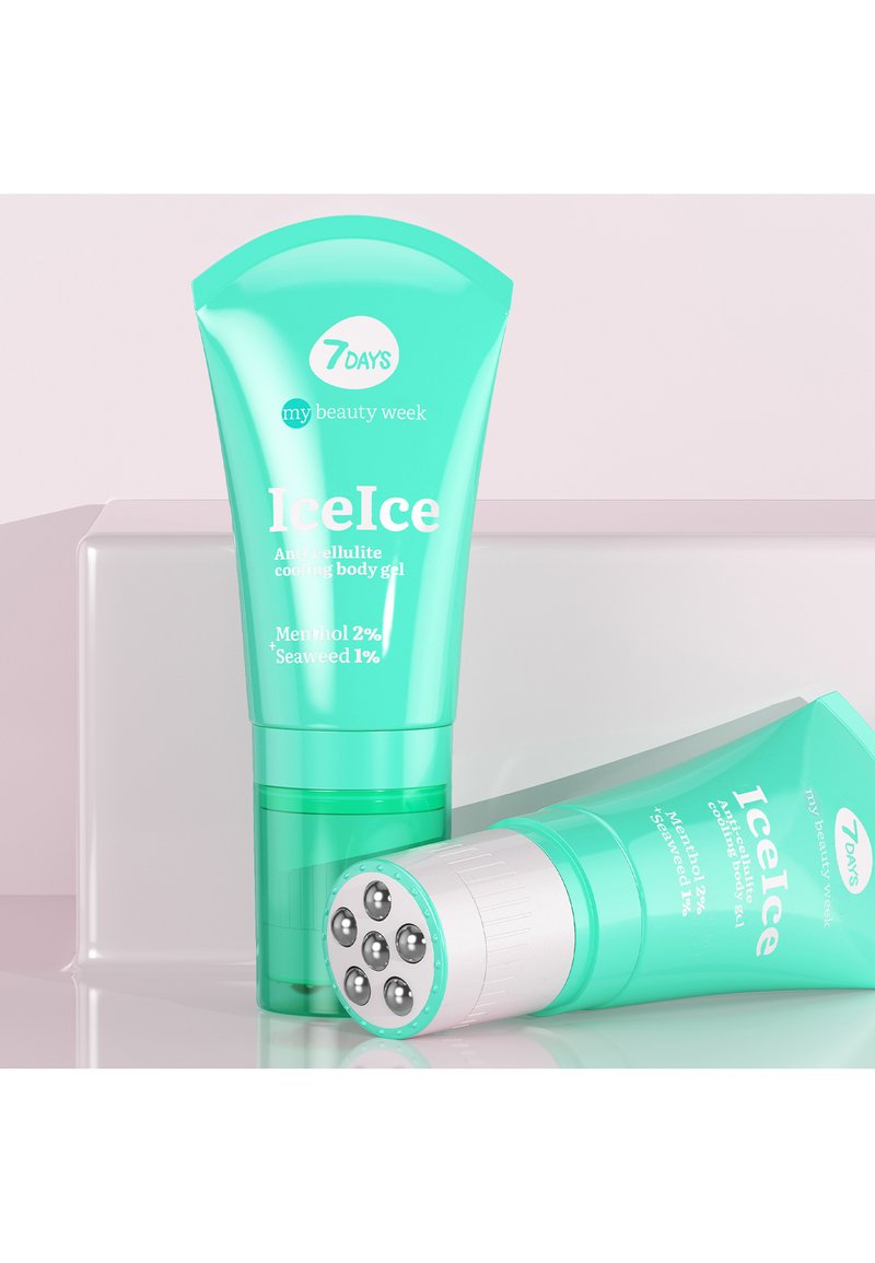 7days MY BEAUTY WEEK ICEICE ANTI-CELLULITE COOLING BODY GEL MENTHOL 2% +  SEAWEED 1% - Krperlotion - Zalando.at