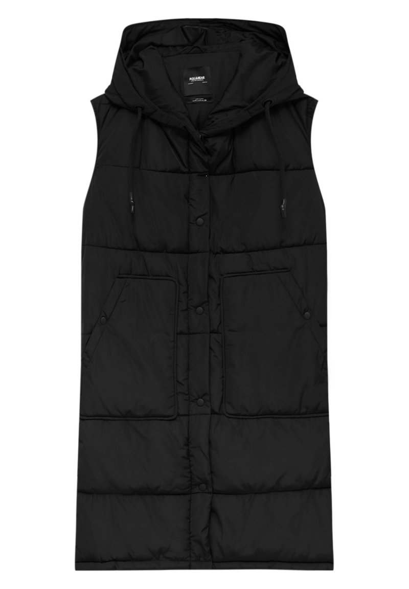 PULL&BEAR Bodywarmer zwart