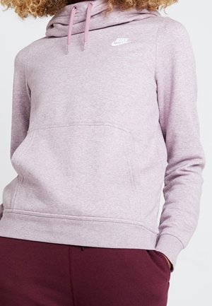 Felpa con cappuccio - mottled berry