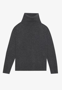 KNIT JUMPER WOOL CASHMERE MIX - Džemper - mottled dark grey