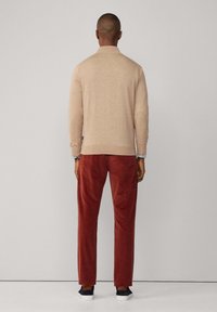 Façonnable 1/2 ZIP - Maglione - dark stone beige