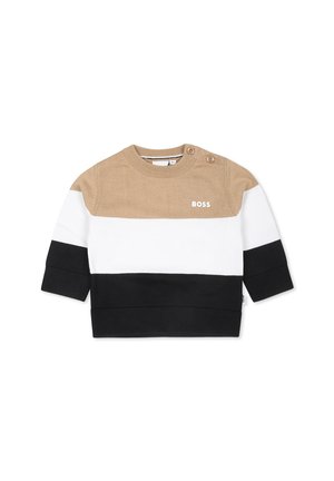 Pullover - black white