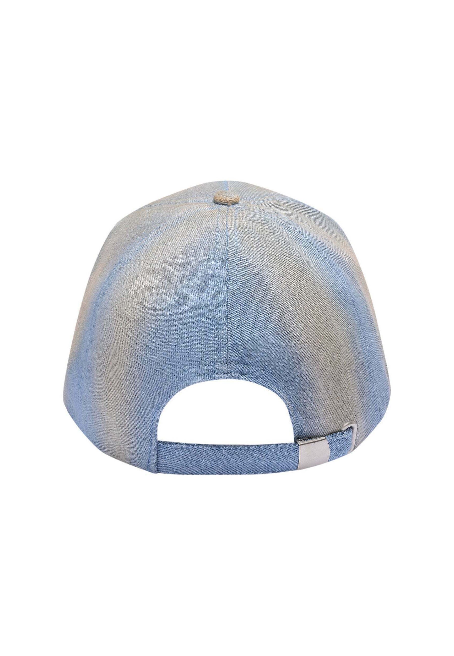 Ed Hardy FLAMING DRAGON TWILL FRONT - Cap - bleach/bleached denim