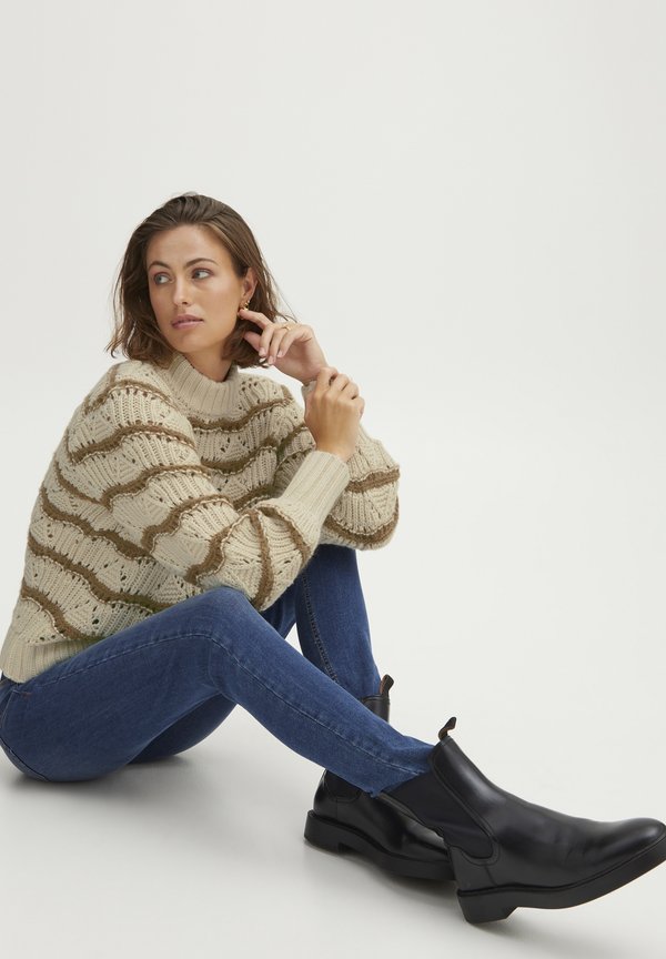 FRAya - Jumper - birch mix4