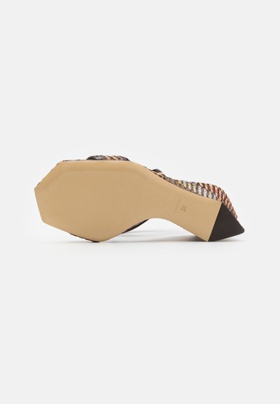 Missoni NINA - Sandale cu toc - brown