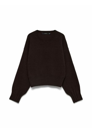 Vero Moda, KNITTED PULLOVER VMKACY KNITTED PULLOVER - Pullover - chocolate torte