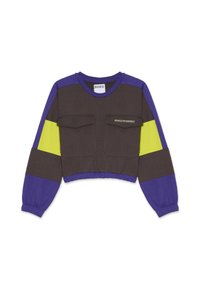 INSIDE CROP CON BOLSILLOS - Sudadera - multicolor